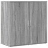 vidaXL Skjenk gr&aring; sonoma 79x38x80 cm konstruert tre