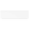 vidaXL Flytende vegghylle hvit 80x23,5x3,8 cm MDF