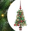 vidaXL Juletre med 150 LED med stativ gr&oslash;nn 65 cm PE