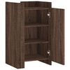vidaXL Skjenk brun eik 45x35x75 cm konstruert tre