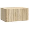 vidaXL Vegghengt TV skap 59,5 x 41 x 30 cm Sonoma eik Konstruert tre