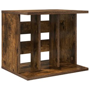 vidaXL Lagring av vinylplater R&oslash;kt Eik 42 x 33 x 36 cm Konstruert tre