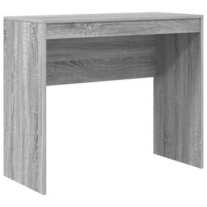 vidaXL Skrivebord Gr&aring; Sonoma 90 x 40 x 76 cm