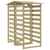 vidaXL Hagepergolaer med tak 2 stk 100x90x200 cm impregnert furu