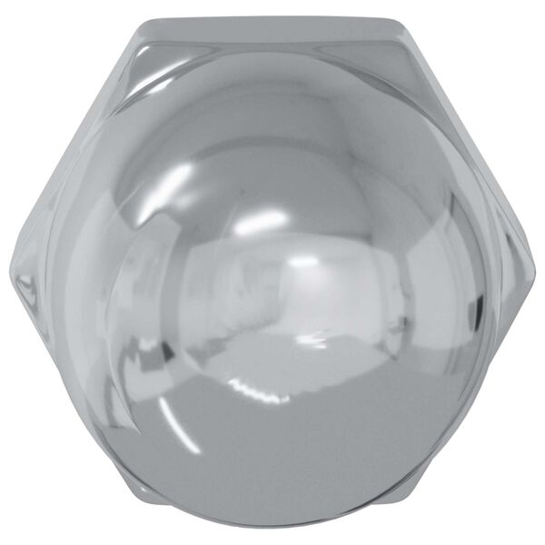 vidaXL N&oslash;tt 2 pcs s&oslash;lv M6 x 10 mm Jern