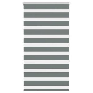 vidaXL Sebragardin m&oslash;rkegr&aring; 70x150 cm stoff bredde 65,9 cm polyester