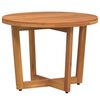 vidaXL Hagebord rundt &Oslash;55x40 cm heltre akasie