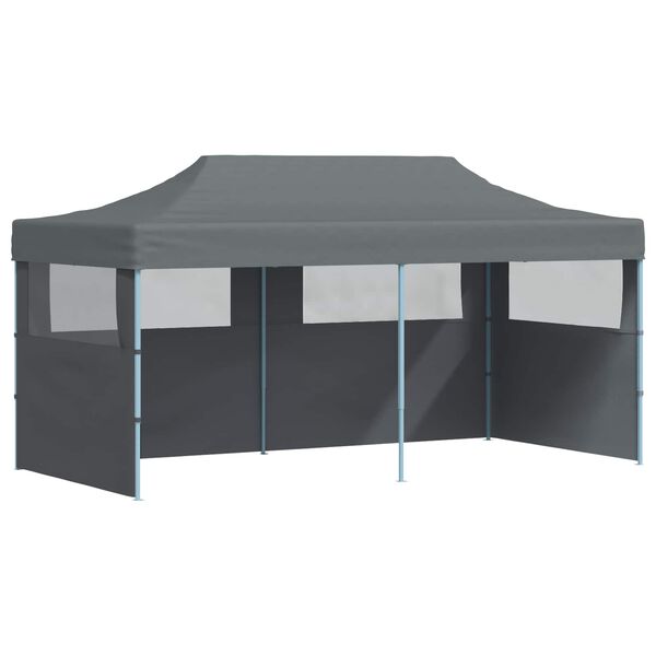 vidaXL Partytelt Antrasitt 291 x 580 x 315 cm Oxford Stoff