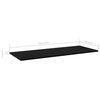 vidaXL Hylleplater 4 stk svart 100x40x1,5 cm sponplate
