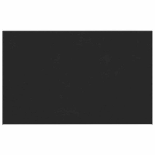 vidaXL Vinduskarmer Svart med trestruktur 80 x 50 x 4,5 cm PVC