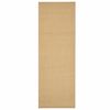 vidaXL Teppe naturlig sisal 100x300 cm