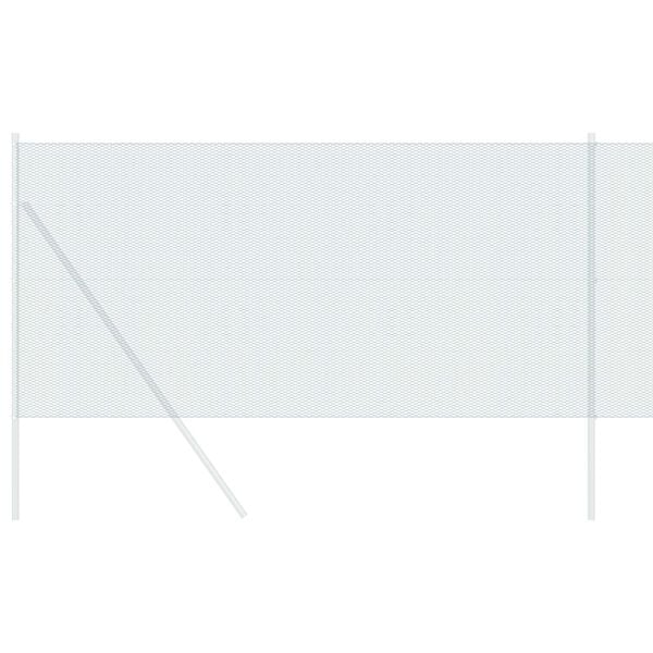 vidaXL Sekskantet gjerde gr&oslash;nn 1,2 x 10 m PVC