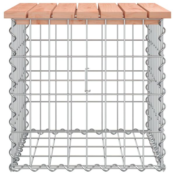 vidaXL Hagebenk gabiondesign 43x44x42 cm heltre douglasgran