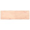vidaXL Bordplate 160x50x(2-6) cm ubehandlet heltre eik naturlig kant
