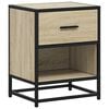 vidaXL Nattbord sonoma eik 40x31x50 cm konstruert tre