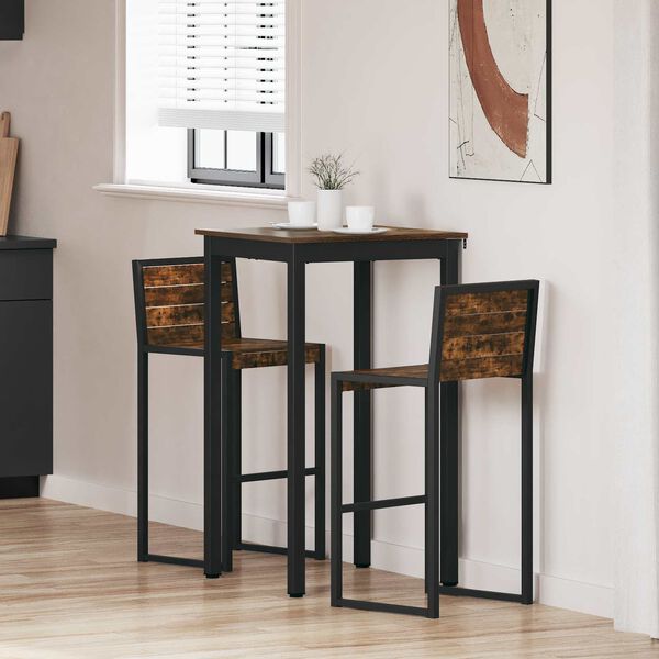 vidaXL Spisebord Konstruert tre