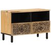 vidaXL TV-benk 70x33x46 cm heltre mango