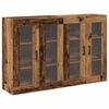 vidaXL Vegghotell 2 stk. Gamle tre 69,5 x 34 x 90 cm Konstruert tre