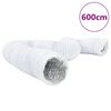 vidaXL Ventilasjonsslange aluminium og PVC 6 m &Oslash;10 cm