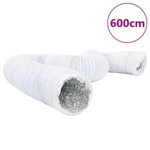 vidaXL Ventilasjonsslange aluminium og PVC 6 m &Oslash;10 cm