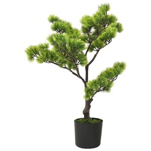 vidaXL Kunstig furubonsai med potte 60 cm grønn