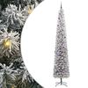 vidaXL Kunstig juletre med 300 LED gr&oslash;nn 270 cm PVC og st&aring;l og plast
