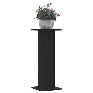 vidaXL Plantestativ 2 stk svart 30x30x80 cm konstruert tre