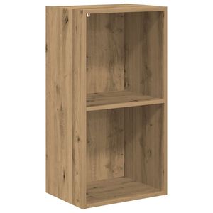 vidaXL Bokhylle artisan eik 40x30x77 cm konstruert tre