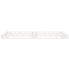 vidaXL Sengeramme uten madrass hvit 90x200 cm heltre furu