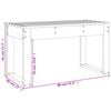 vidaXL Hagebenk hvit 80x38x45 cm heltre furu