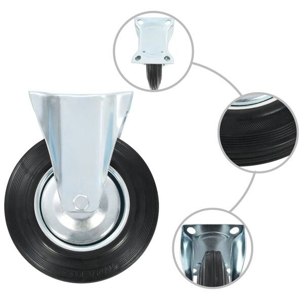 vidaXL Svinghjul 16 stk 200 mm