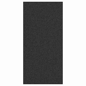 vidaXL D&oslash;rmatte Anthracite og svart 120 x 250 cm 100% Polyamid