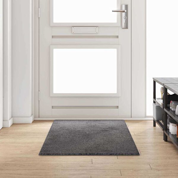 vidaXL Teppeløper Grå 80 x 200 cm 100% Polypropylen Tuft