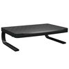 vidaXL Monitorstativ svart 37x28x11,5 cm