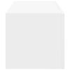 vidaXL TV Veggskap Veggmontert Hvit 98 x 31 x 29,5 cm Konstruert tre