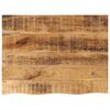 vidaXL Bordplate 90x60x2,5 cm naturlig kant grovt heltre mangotre