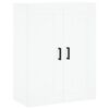 vidaXL Highboard hvit 69,5x34x180 cm konstruert tre