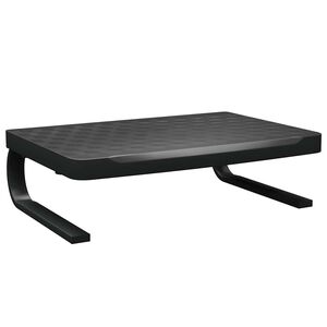 vidaXL Monitorstativ svart 37x28x11,5 cm