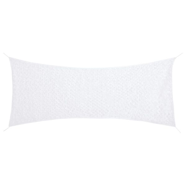 vidaXL Kamuflasjenett med oppbevaringspose 312x140 cm hvit