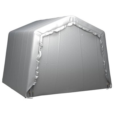 vidaXL Oppbevaringstelt 300x300 cm stål grå