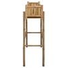 vidaXL Hagepotte med holder Naturlig 100 x 38 x 114 cm Bambus