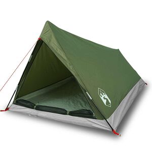 vidaXL Campingtelt 2 personer olivengr&oslash;nn vanntett