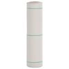 vidaXL Kontrollmatte for ugress hvit 0,5x10 m PP