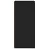 vidaXL Skjenk svart 30x41x93 cm konstruert tre
