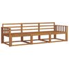 vidaXL Utend&oslash;rs sofa-sett 3 pcs Naturlig Solid akasietre