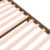 vidaXL Sengeramme honningbrun heltre 140x200 cm