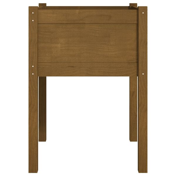 vidaXL Plantekasse honningbrun 50x50x70 cm heltre furu