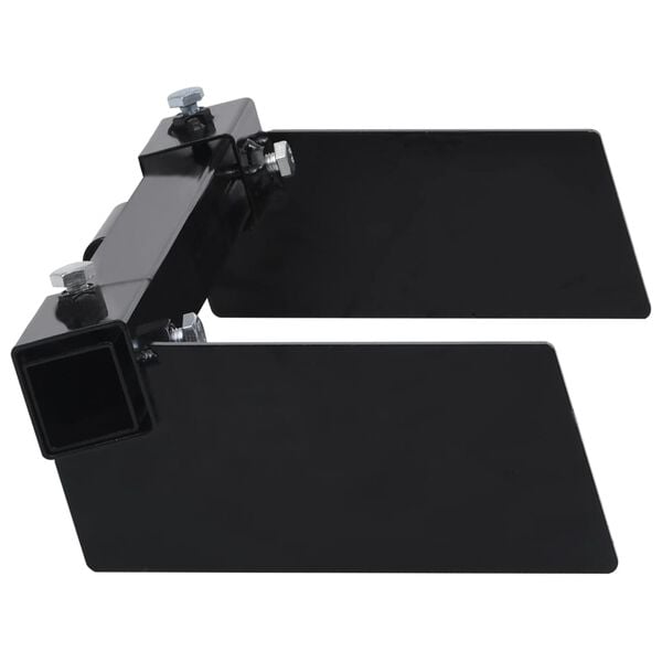 vidaXL Sn&oslash;plogadapter for gressklipper svart