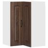 vidaXL Oppvaskmaskin-panel Kalmar Brun Eik 57 x 57 x 80 cm