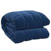 vidaXL Vektdyne bl&aring; 220x230 cm 15 kg stoff